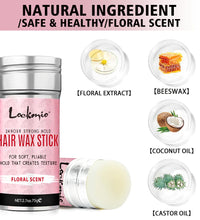 Professional Styling Wax for Women Anti-frizz Pomade Smoothing Broken Back Hair Mud Messy Hairs Control Wax Rod for Natural Wigs - BlissFully