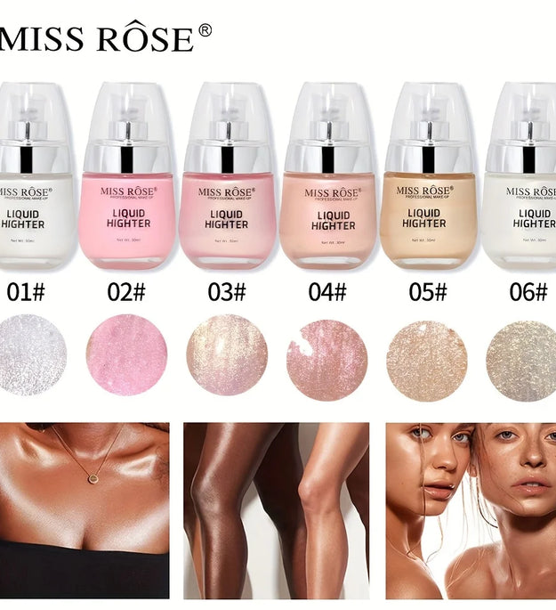 Highlighter Contouring Makeup Face Brightener Concealer Liquid Highlighter Primer Bronzer Face Cosmetics