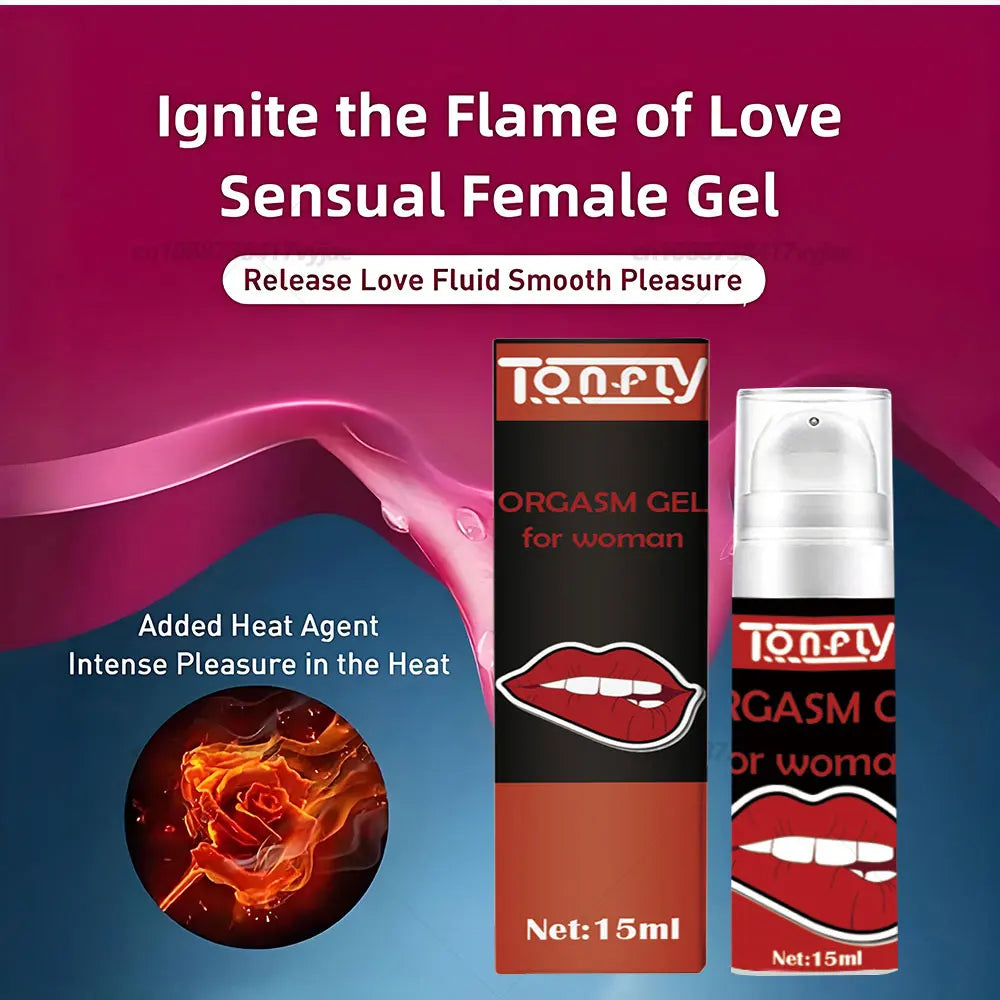 Female Orgasm Gel Sexual Desire for Women Exciting Liquid Orgasmic Sex Drops Vaginal Firming Best Orgasmic Gel for Women