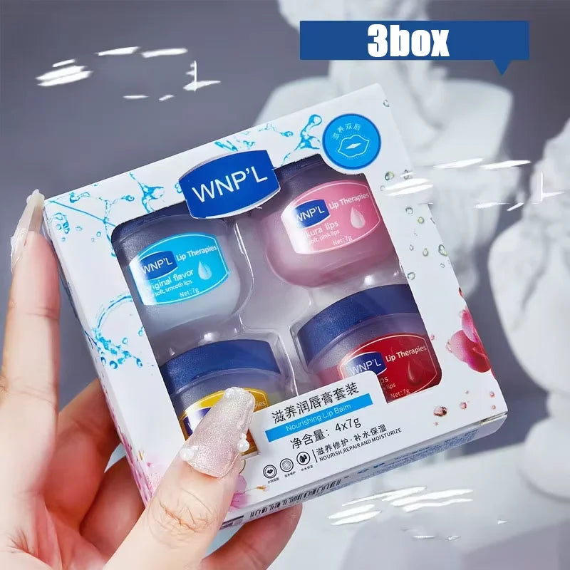 8/6/4/1PCs Lip Balm Moisturizing Lipstick Base Moisturizer Makeup Natural Plant Anti-Cracking Lip Care Petroleum Jelly Lip Balm