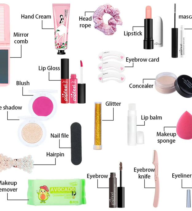 Makeup Christmas Advent Calendar 20pcs Skin Care Makeup Products Countdown Calendar Christmas Countdown Gift Box