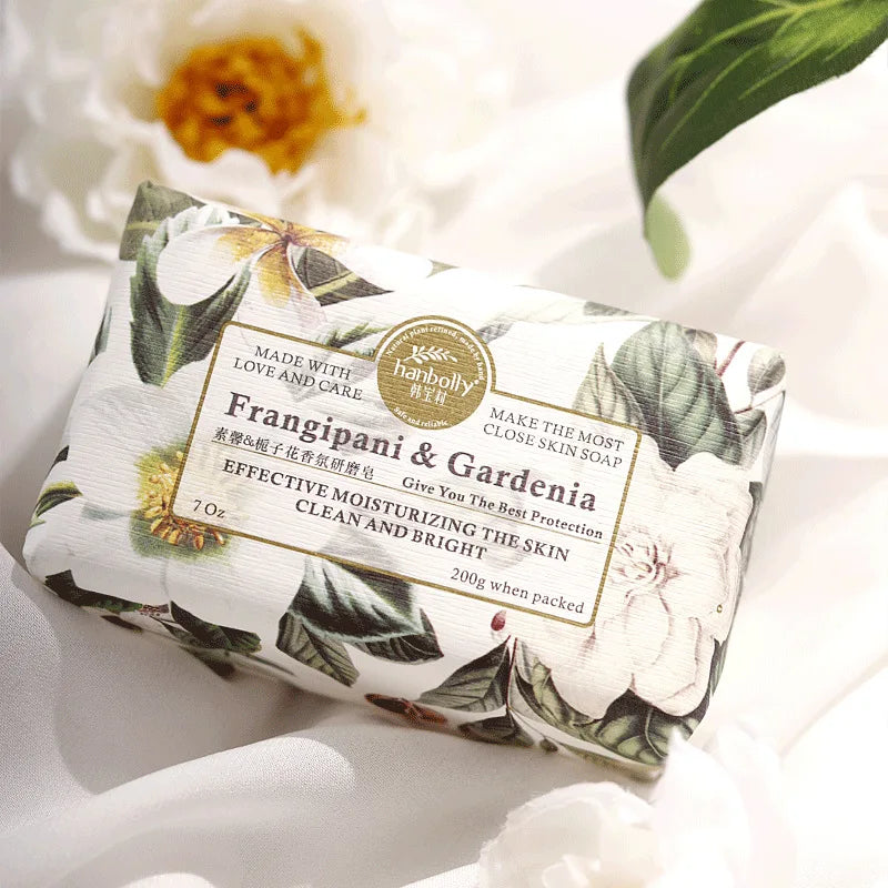 Flower-fragranced Soap Aroma 200g Essential Oil Soap Handmade Soap For Body Cleansing Gift Wedding Party Favors