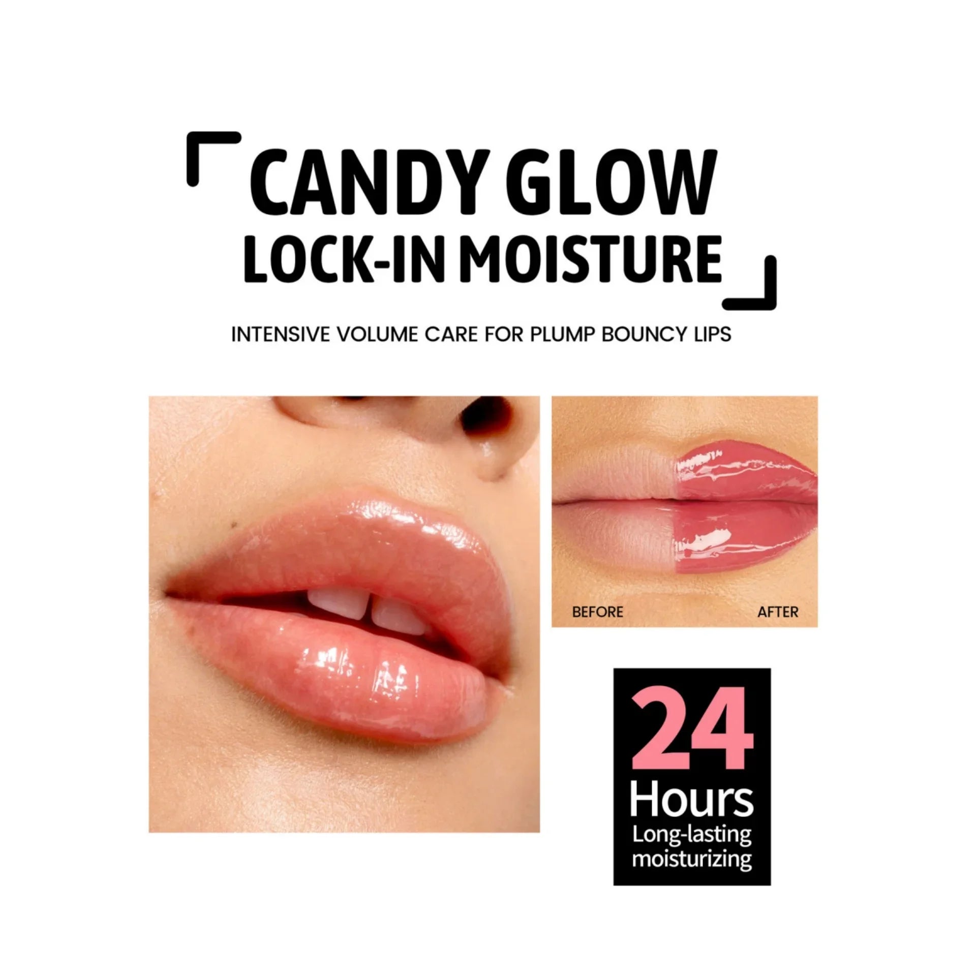 18g Strawberry Lip Balm Hydrating Lip Mask for Night Sleep Fades Lip Lines Plumps & Moisturizes Fruit-Infused Nude Lip Primer