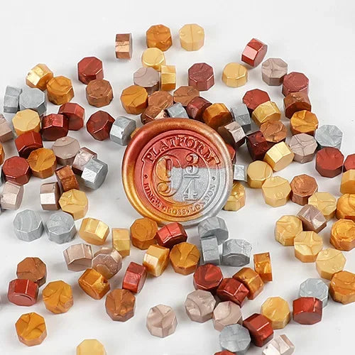 100Pc Retro Sealing Wax Seal Stamp Wax Beads Scrapbook Material Wedding Birthday Party Invitation stamp DIY stamp decoration