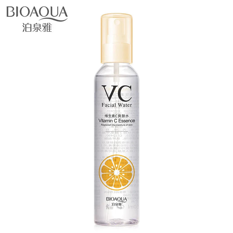 BIOAQUA Toner Vitamin C  Moisturizing Refreshing Shrinking Pore VC Spray Firming Facial Water Skin Care