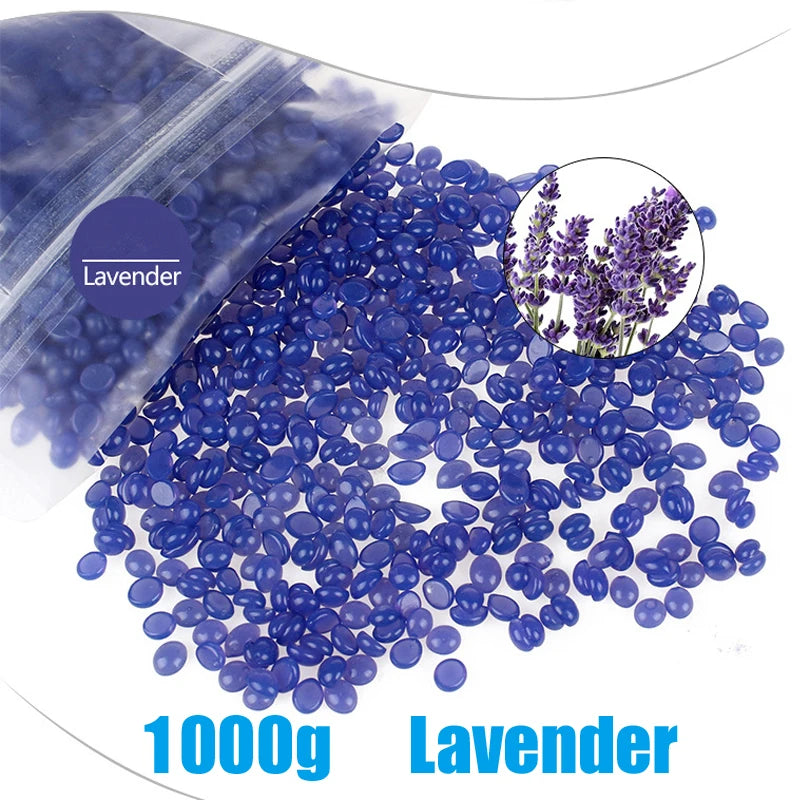 1000g/200g/50g  Hot Wax Hair Removal Depilatory Waxing Wax Beads For Wax Heater Painless for Body Hairs Removal Beans