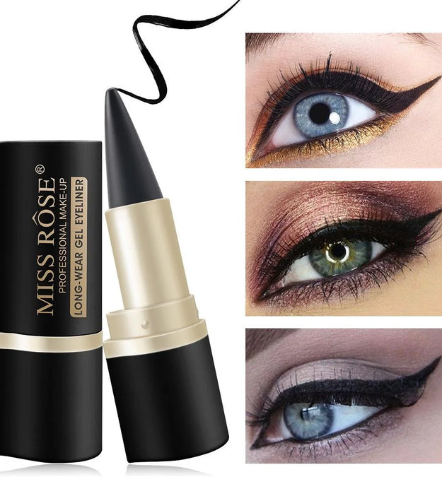 Creamy texture Eyeliner, 1 Count /2 Counts Easy Coloring Sweat Proof High Pier Pencil, Daily Makeup Accessories for Women and Gi