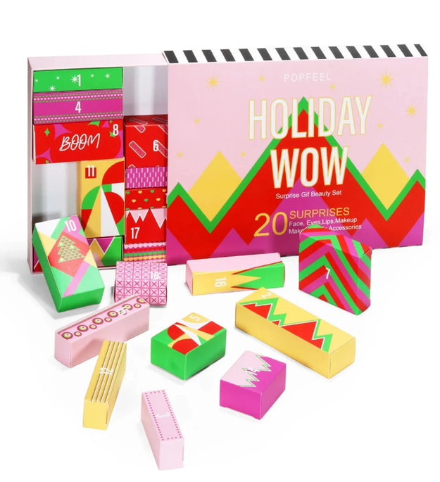 Makeup Christmas Advent Calendar 20pcs Skin Care Makeup Products Countdown Calendar Christmas Countdown Gift Box