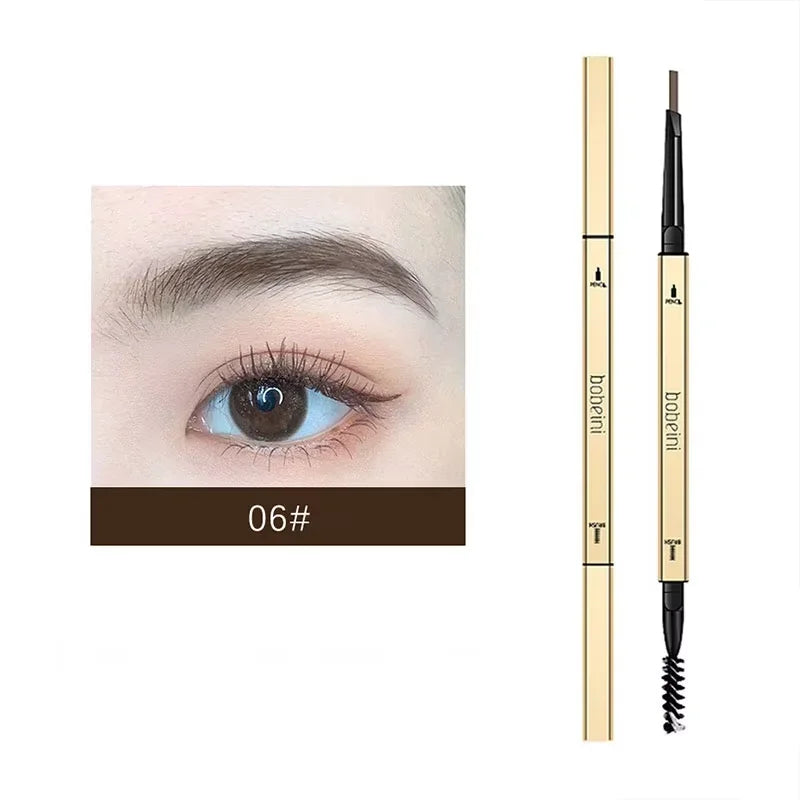 Waterproof Eyebrow Pencil, Eyebrow Pencil For Beginner, Extremely Fine Double-headed Eyebrow Pencil, Durable And Long Lasting