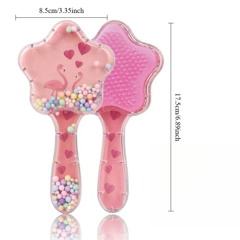 Cartoon Animal Baby Combs High Quality Anti-knot Hair Massager Kids Hair Brushes Hairdressing Comb for Children Adult Hair Care