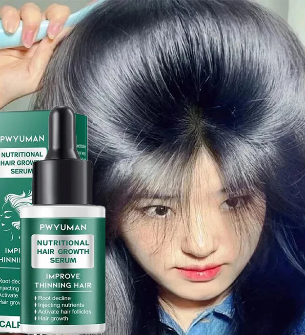 7 Days Ginger Hair Growth Serum Fast Promote Hair Regrowth Products Anti Hair Loss Repair Scalp Baldness Nourish Hair Root Care