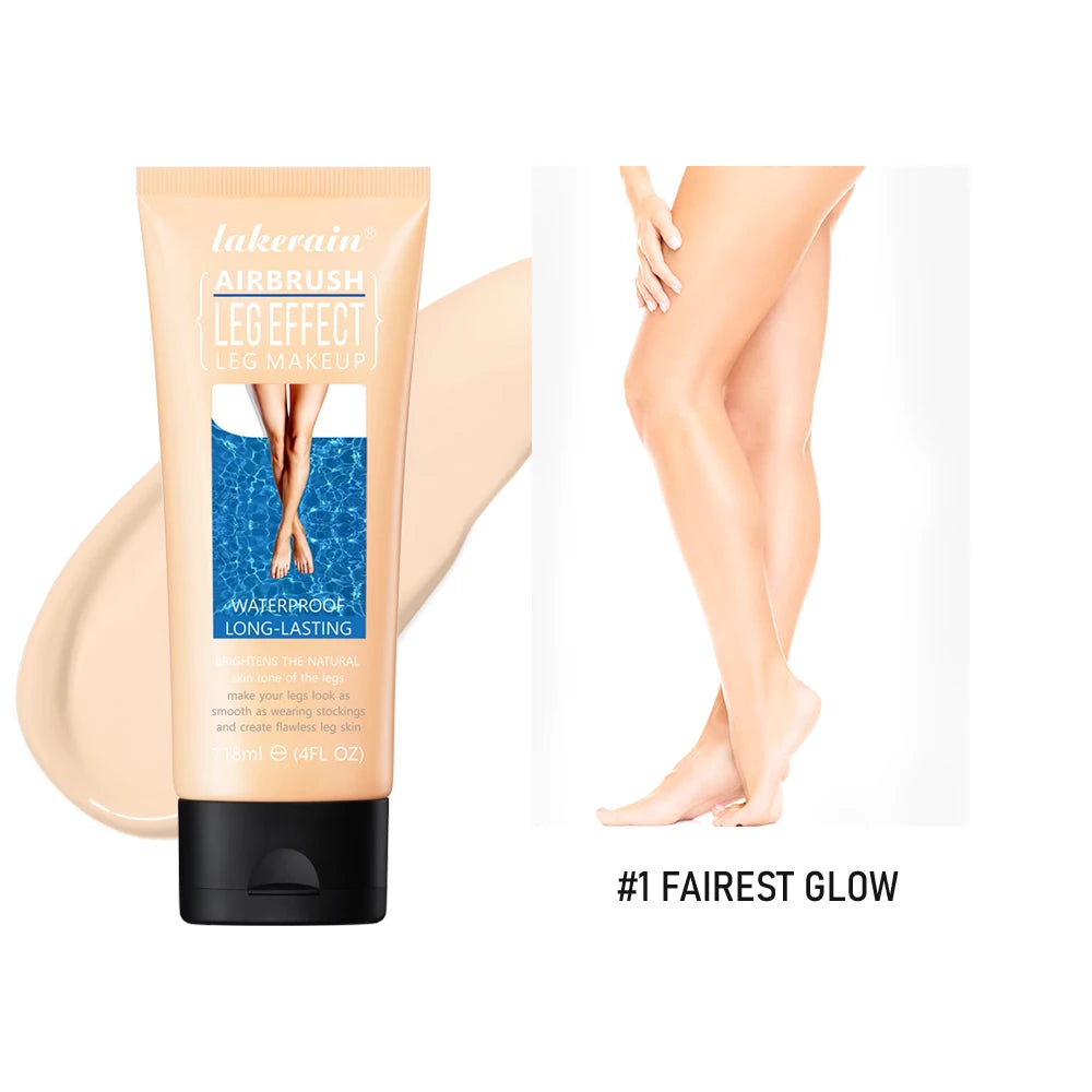 Leg Makeup Lotion Even Skin Tone Body Foundation Waterproof Long Lasting Body Tanning Cream Medium Bronze Leg Makeup - BlissFully