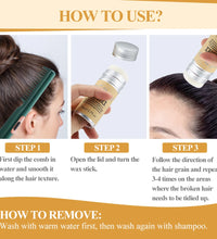 Hair Wax Stick For Wig Professional Hair Wax Stick Gel Cream Non-Greasy Style Hair Wax Stick For Men Women Broken Hair Artifact - BlissFully