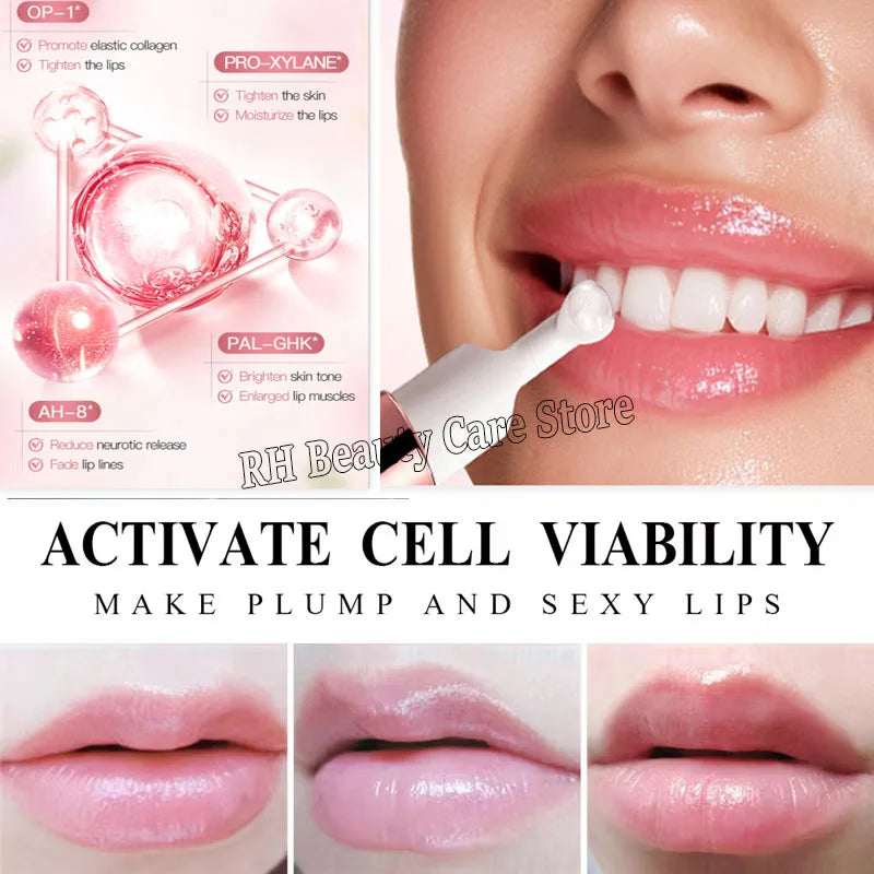 Lip Plumper Oil Instantly Volumising Increase Lip Elasticity Long-lasting Moisturize Lip Plumper Gloss Sexy Beauty Makeup