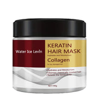 Collagen Keratin Hair Mask Dual Oil Control Moisturizer Conditioner Soft Smooth Frizz Damaged Repair Revitalize Hair Care - BlissFully