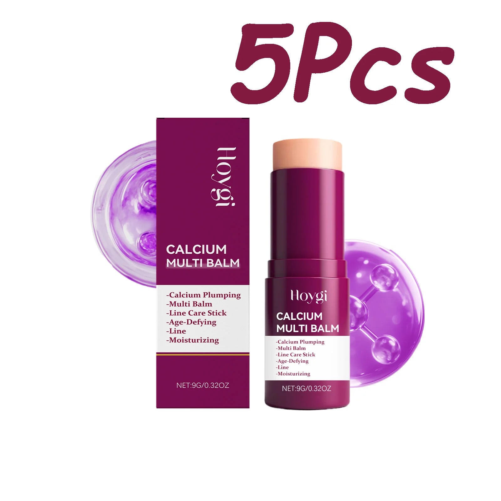 Calcium Multi Balm Firming Lightweight Hydrating Face Balm Tightening Smoothing Moisturing Stick Daily Skincare