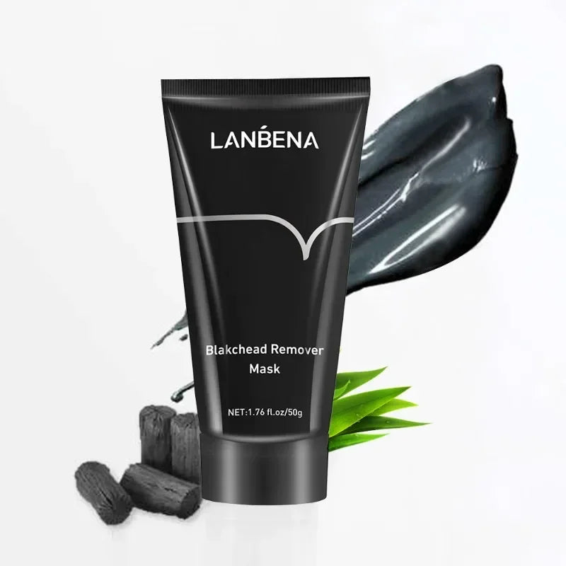LANBENA Remove Blackhead Mask Shrinking Pore Deep Cleaning Mask Improve Rough Skin Acne Treatment Skin Brighteing Care Beauty - BlissFully