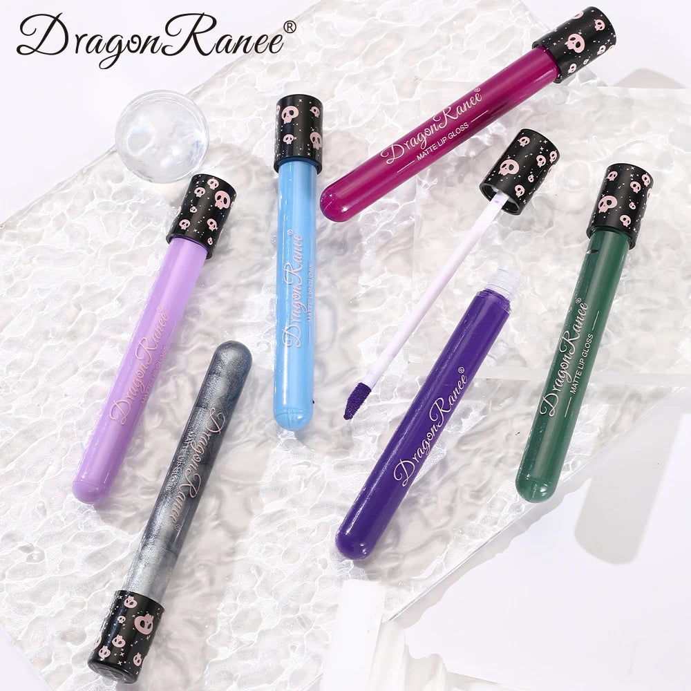 Colorful Lip Gloss Lip Glaze Tube Lip Glaze Lip Makeup Easy to Apply Waterproof Matte Lip Gloss Party Lip Makeup Lip Gloss Not Easy to Fade Lip Gloss