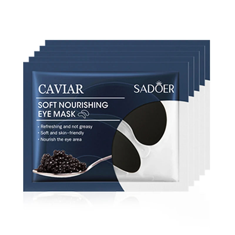 5/10/20 Pairs SADOER Crystal Collagen Eye Mask Anti Dark Circles Removal Eyes Bag Moisturizing Eye Patches Beauty Eyes Skin Care