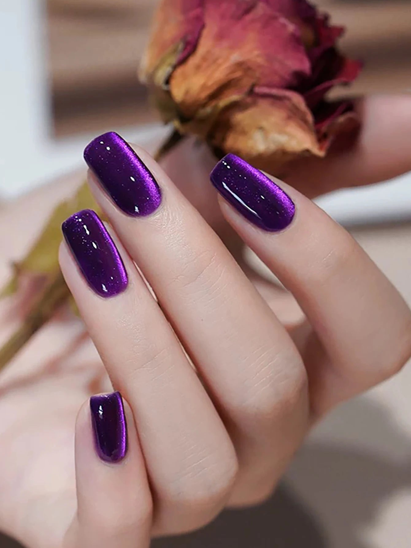 1-8pcs TC Flow Light White Cat Eye Gel Nail Polish Ultra Shine Soak Off UV Gel Mirror Glass Cat Magnet Gel Varnish Nail Supplies