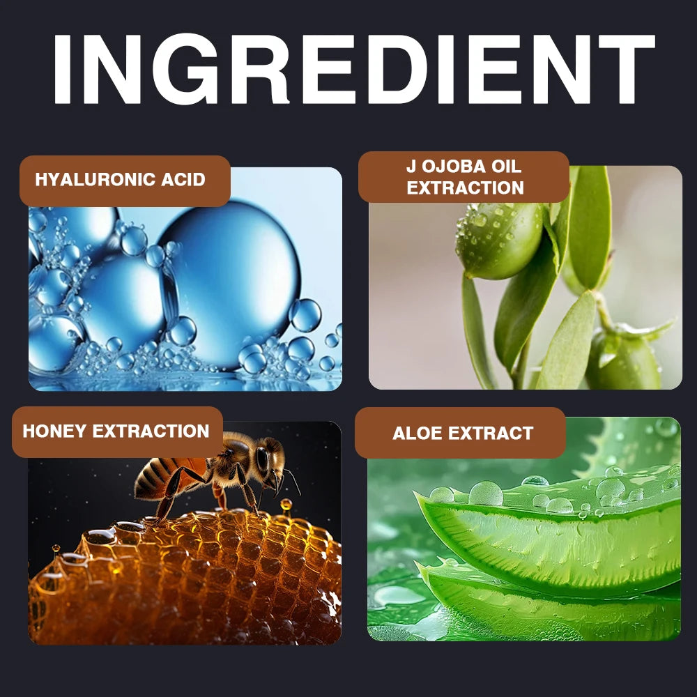 Organic Beard Growth Oil & Sandalwood Balm 1/2/4 Set-24H Nourishing, No Flakes, Men's Grooming Kit with Argan Oil & Vitamin E - BlissFully