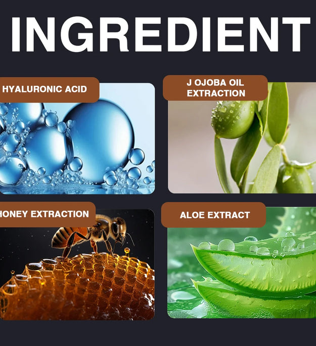 Organic Beard Growth Oil & Sandalwood Balm 1/2/4 Set-24H Nourishing, No Flakes, Men's Grooming Kit with Argan Oil & Vitamin E - BlissFully