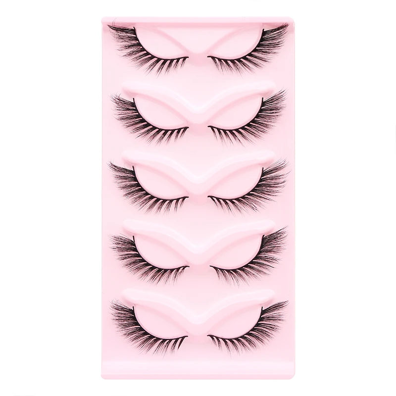 Eyelashes 5/10/16 Pairs 3D Faux Mink Lashes Natural False Eyelashes Reusable Dramatic Volume Lashes Makeup Eyelash Extension