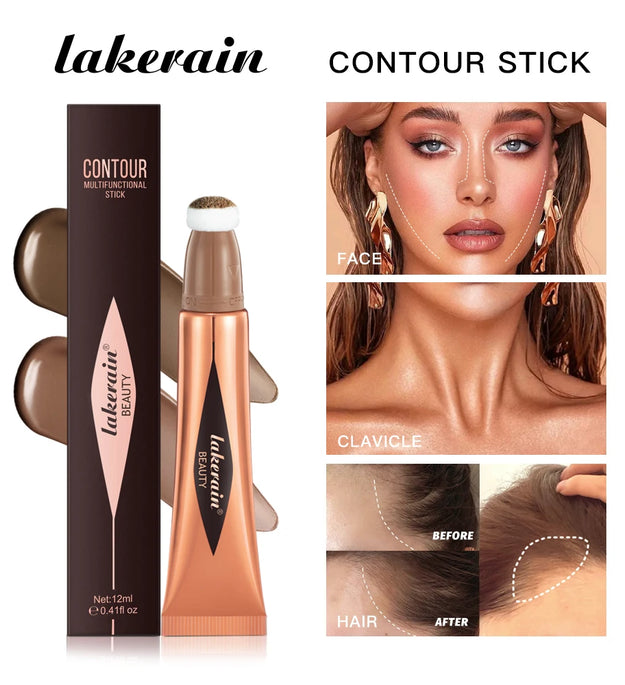 Liquid Contouring Highlighter Stick Matte Brightening Primer Highlighter Nose Shadow Silhouette Small V Face Blush Highlight