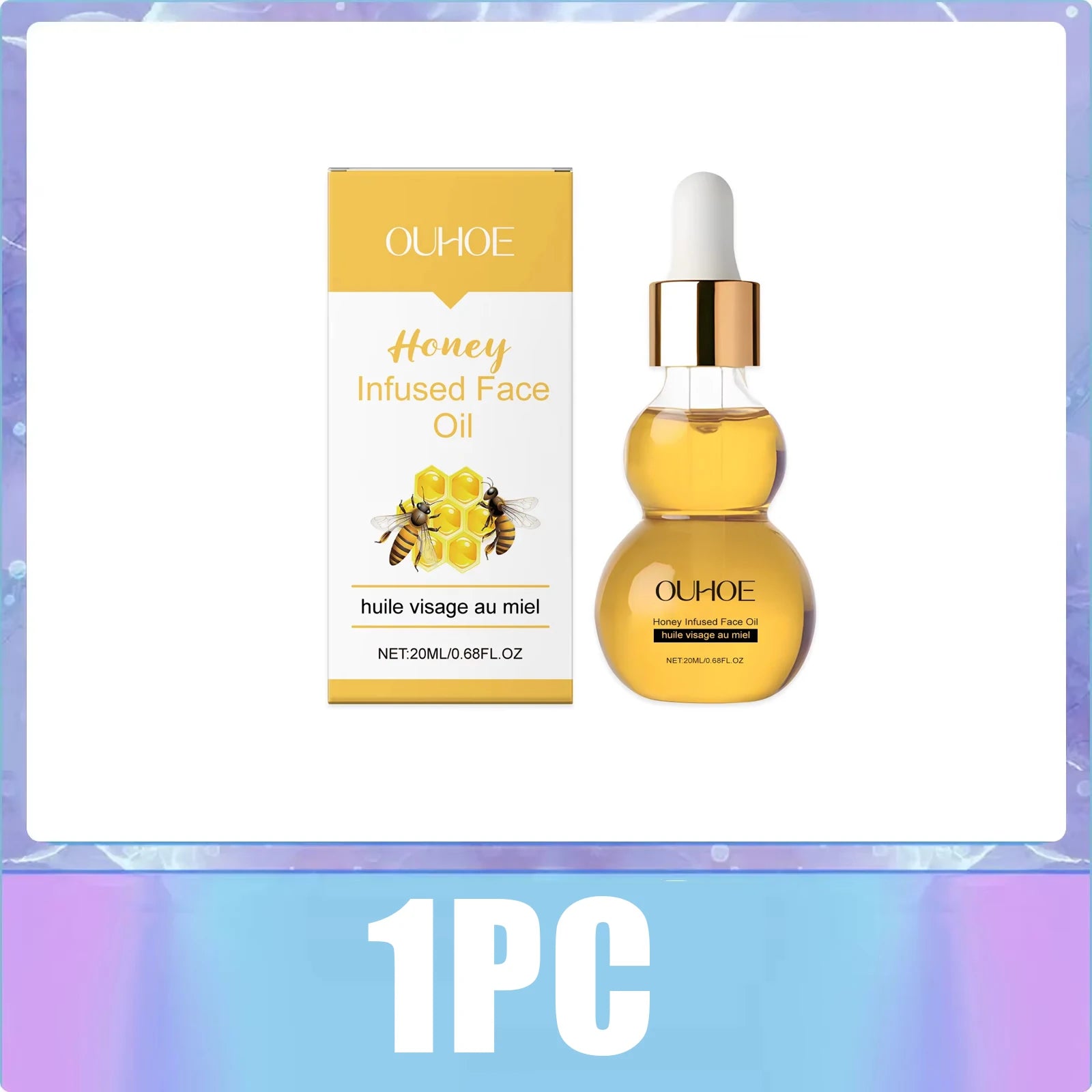 Honey Face Essential Oil Anti-Aging Moisturizing Nourishing Repairing Hydrating Refreshing Revitalizing Brightening Skin Drops