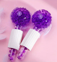 2Pcs Box LCE Globes For Facials Cooling LCE Balls For Face LCE RollerFacial Massager Freezer LCE Globes Tool For Face And Eyes - BlissFully