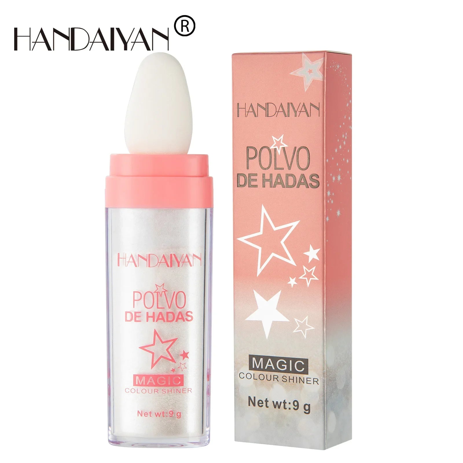 3 Colors Fairy Powder Stick Highlighter Contour Sticks Brightening Shimmering Contour Makeup Illuminator Glitter Patting Powder