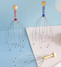 1/2PCS Head Massager Head Scratching Octopus Scalp Non Soul Extractor Divine Tool For Extracting Healthy And Healthy Hair - BlissFully