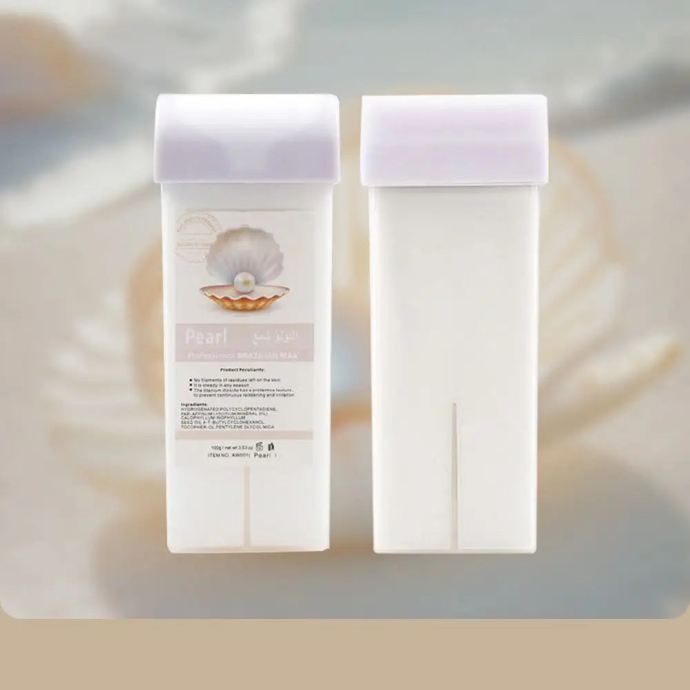 Painless Hair Removal Wax Cartridge Depilatory Wax Warmer Lavender Roll on Wax Wax Roller Refill For Bikini Body Hair Removal