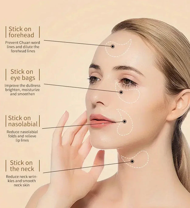 60pcs seaweed hyaluronic acid eye mask to remove dark circles collagen eye patch facial care products