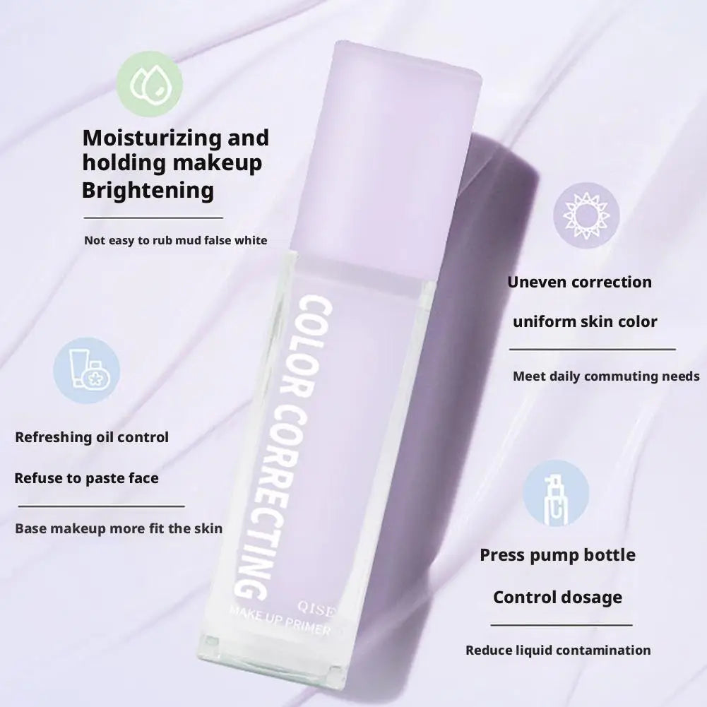 Clear Moisturizing Isolation Cream 35g Light Breathable Makeup Primer Concealer Full Coverage Brighten Tone Oil Control Makeup