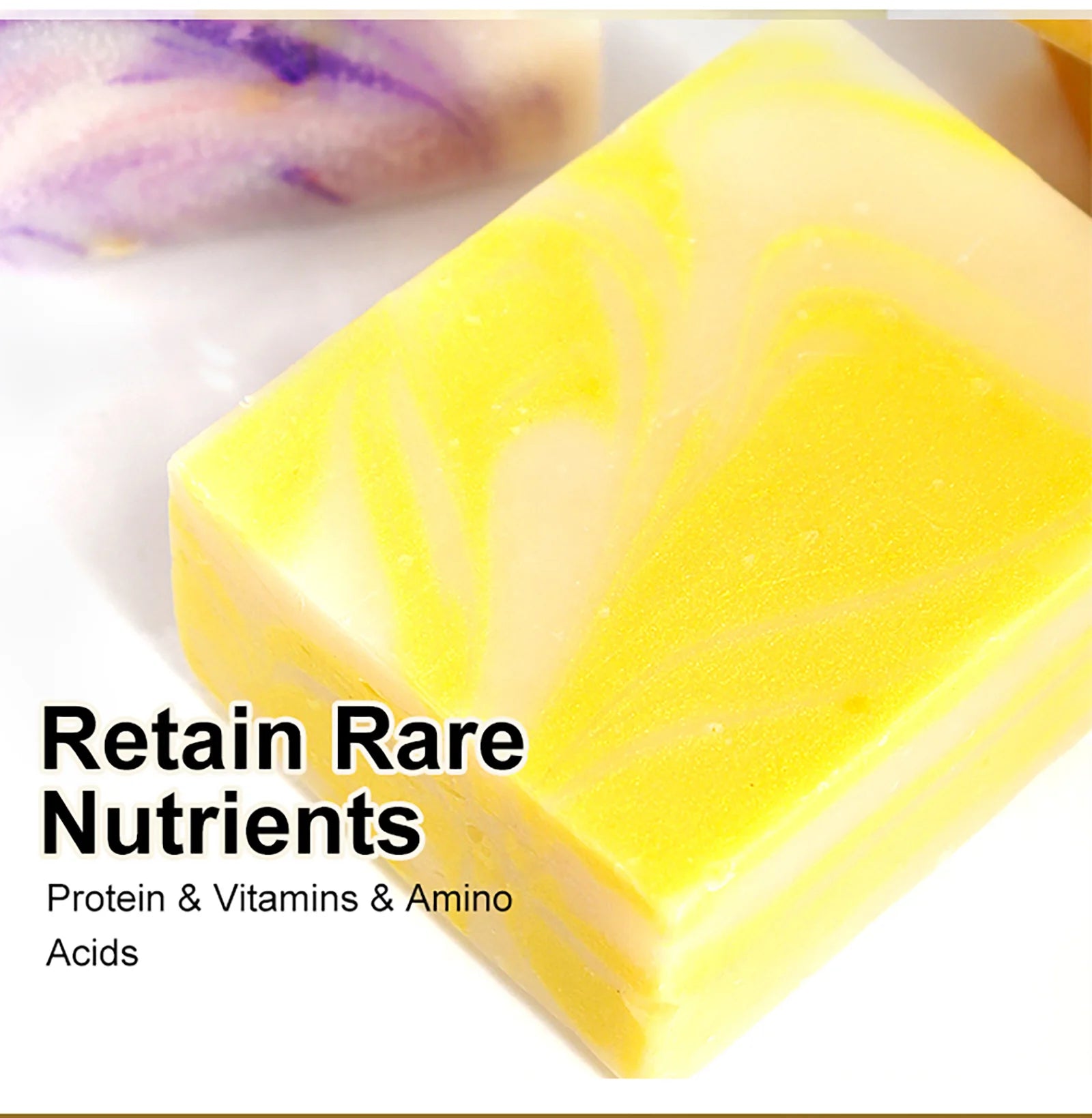 LKIAE Organic Lemon Cold Processed Soap, Brightening, Moisturizing, With Vitamin C, Kojic Acid, Anti Acne and Dark Spots