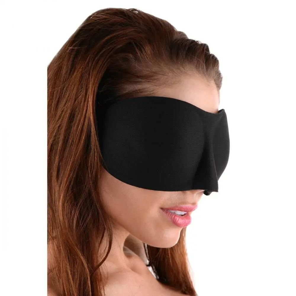 Soft 3D Contoured Sleeping Mask Breathable Eye Shade Comfortable Lightweight Eye Cover for Men and Women Night Travel Rest Aid - BlissFully
