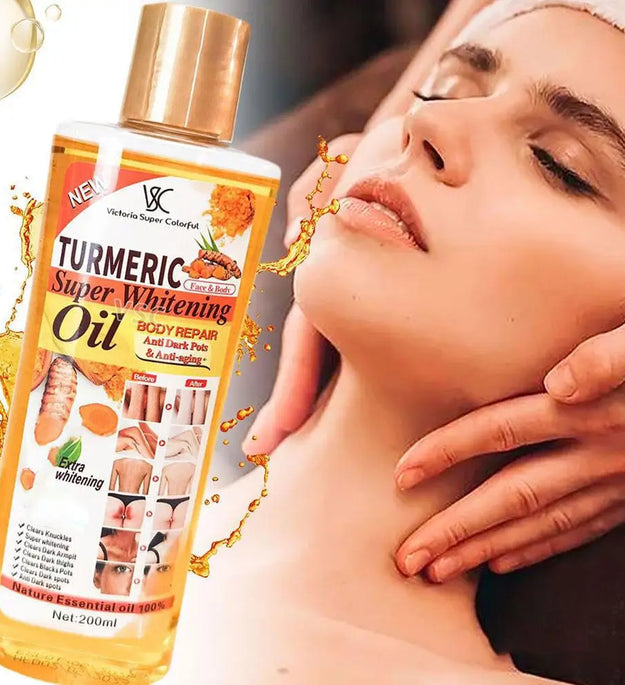 Turmeric Face Whitening Serum Turmeric Anti-oxidation Serum Turmeric Dark Spot Corrector Serum Facial Brighten Turmeric Oil Soap