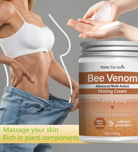 Bee Venom Firming Abdominal Cream - Plant-Based, Moisturizing and Moisturizing Contains Hyaluronic Acid Suitable for All Skin Types, Gentle for Sensitive Skin, Turmeric Skin Care - BlissFully