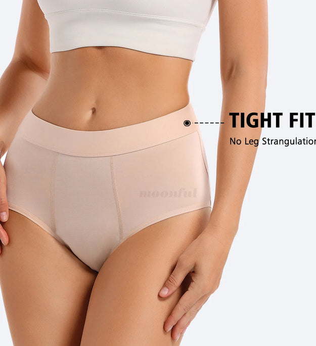 3PCS/Lot Menstrual Panties Woman Very Abundant Flow Menstruation Underwear High Waist Leak Proof Period Panties for Girls Set