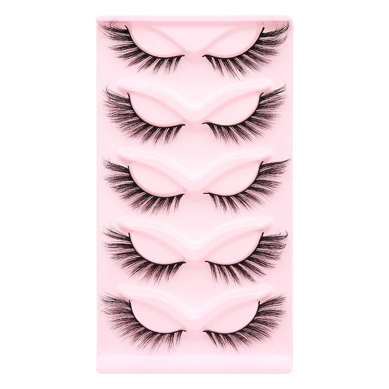 Eyelashes 5/10/16 Pairs 3D Faux Mink Lashes Natural False Eyelashes Reusable Dramatic Volume Lashes Makeup Eyelash Extension