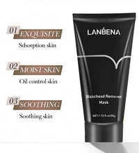 LANBENA Remove Blackhead Mask Shrinking Pore Deep Cleaning Mask Improve Rough Skin Acne Treatment Skin Brighteing Care Beauty - BlissFully