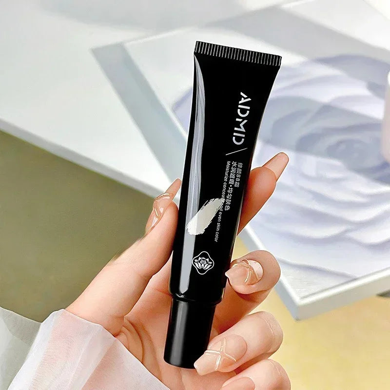 Face Makeup Primer BB Cream Contour Color Isolation Cover Red Acne Scars Barrier Waterproof Foundation Natural Makeup Base Cream