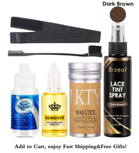 Waterproof Lace Wig Glue For Lace Front Wig 38ml Liquid Adhesive Hair Glue Wax Stick For Wig Lace Tint Spray Elastic Melt Band - BlissFully