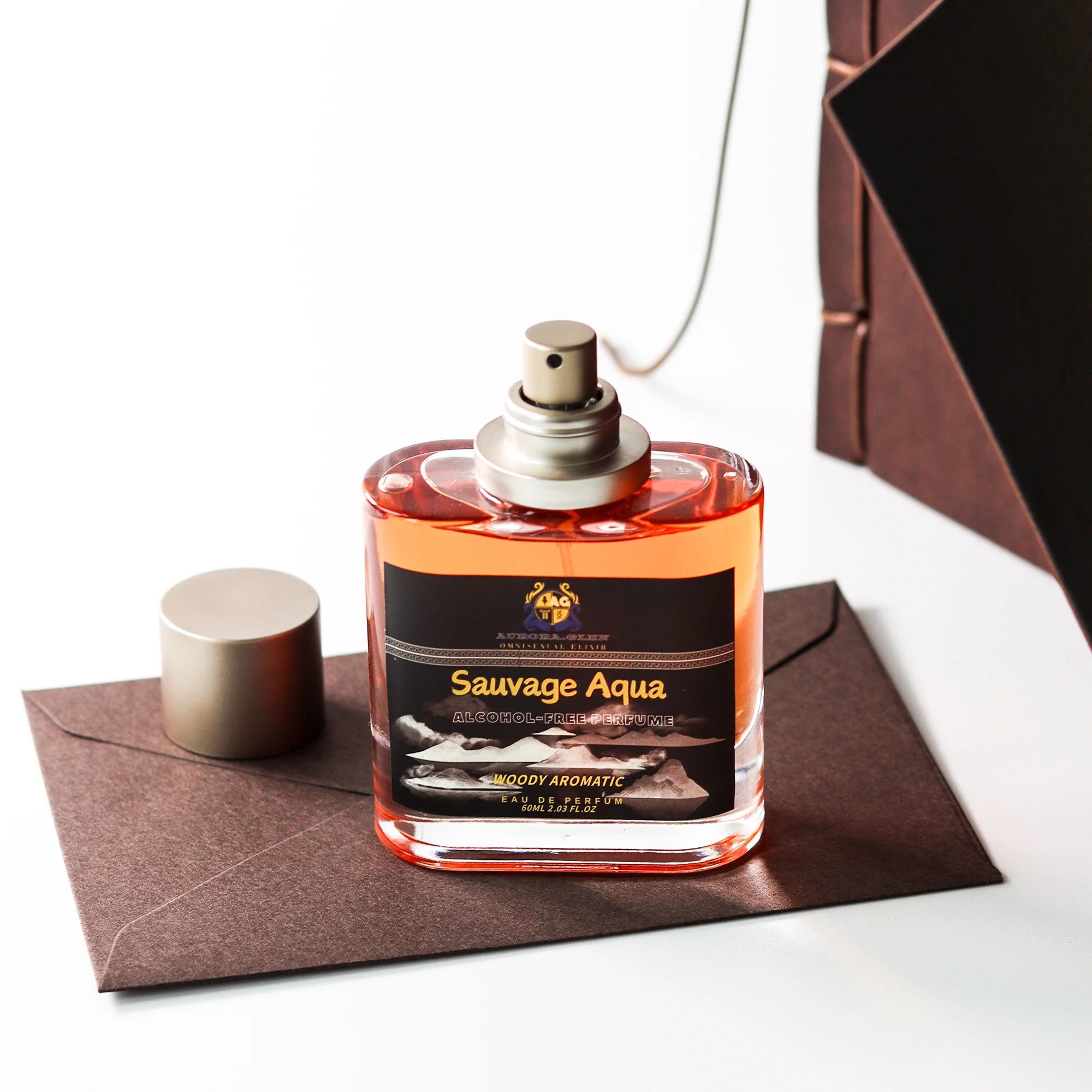 Wilderness for Men Perfume Oil - Alcohol-Free Spicy Woody Scent, Long-Lasting Sensitive Black Pepper Vetiver Cedar Perfume