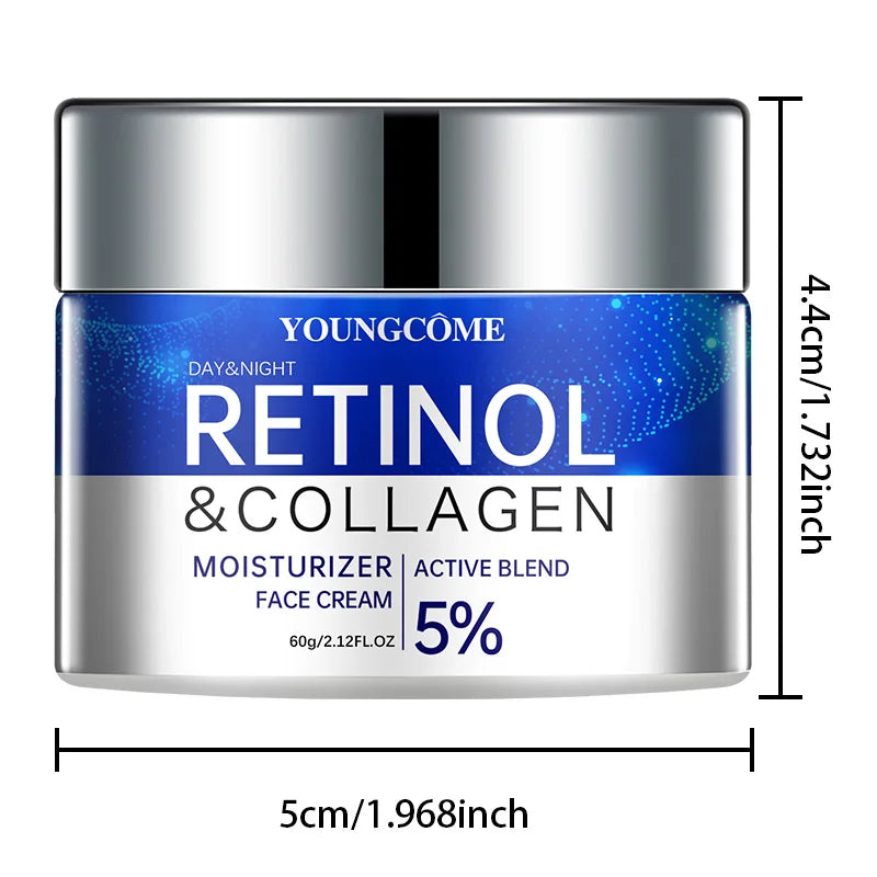Retinol Anti-Aging Cream,Wrinkle Removal & Firming Face Moisturizer,Brightens Skin,Lifts & Smooths Fine Lines,Whitening Effect - BlissFully