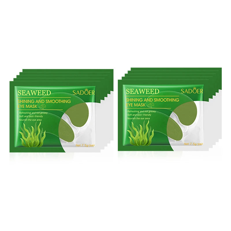 5/10/20 Pairs SADOER Crystal Collagen Eye Mask Anti Dark Circles Removal Eyes Bag Moisturizing Eye Patches Beauty Eyes Skin Care