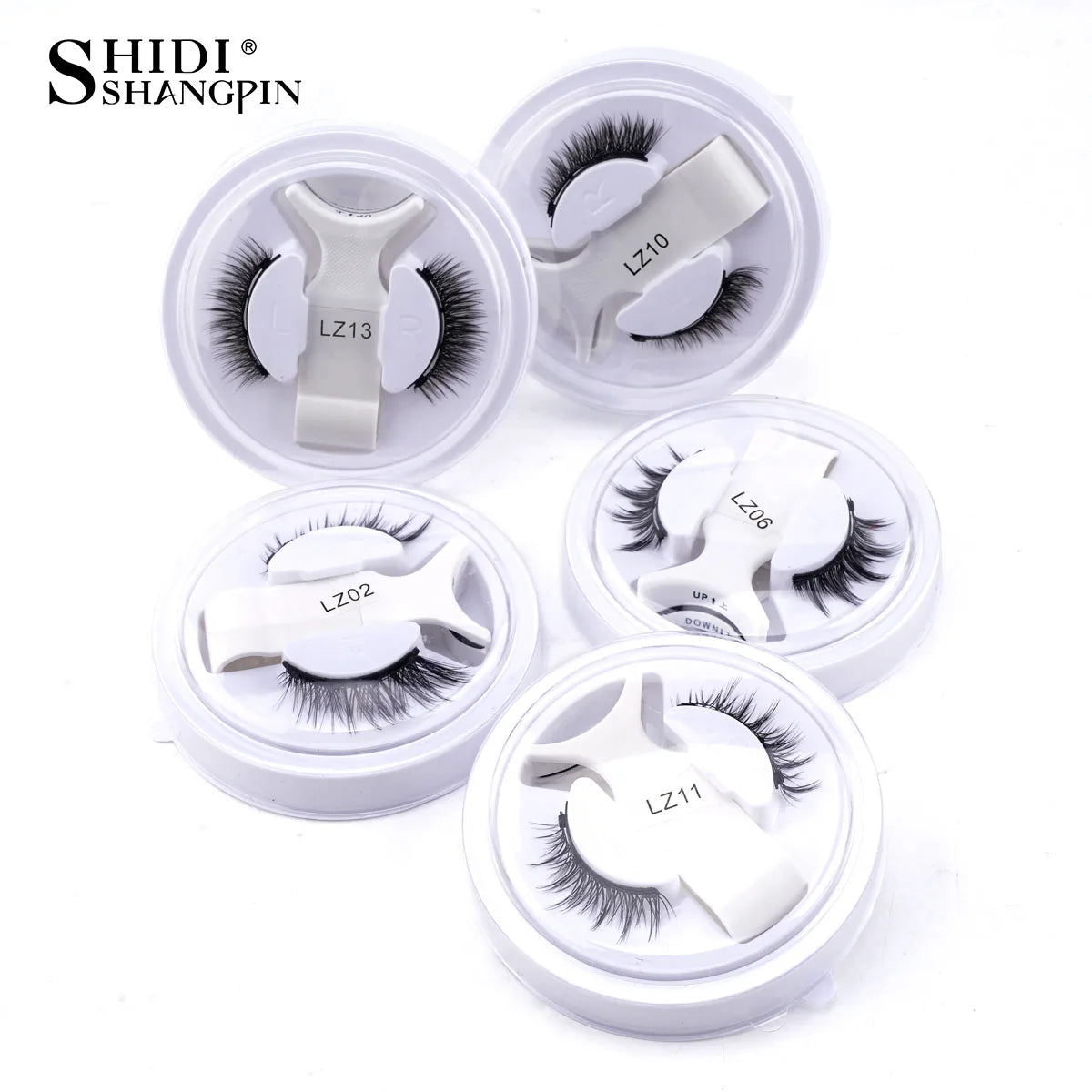 Wholesale 5/1 Pair Magnetic Eyelashes With Tweezer Set Reusable Magnetic Lash Extension Natural Curler False Eyelashes Makeup