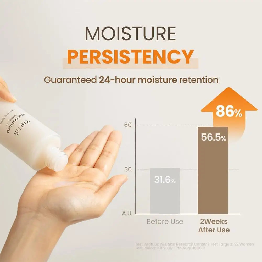 Skin Toner Milk Rice Formula Hydrating Brightening 2 Niacinamide Rice Bran Extract Ceramide All Skin Types Soothing Skin Care