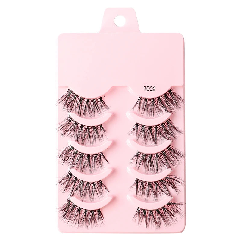 YSDO 3/5 Pairs 3D Mink EyeLashes Natural Hair False EyeLashes Long 100% Dramatic Eye MakeupFake Lashes Fluffy Cilios Lashes G803